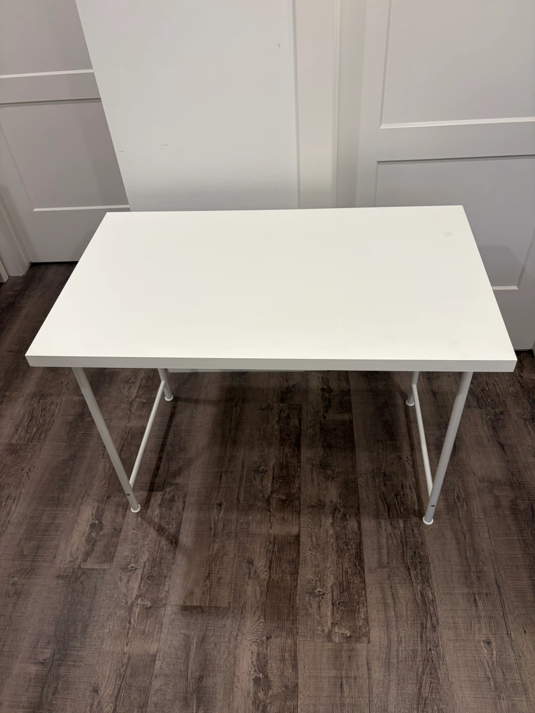 IKEA white  Desk - photo 2