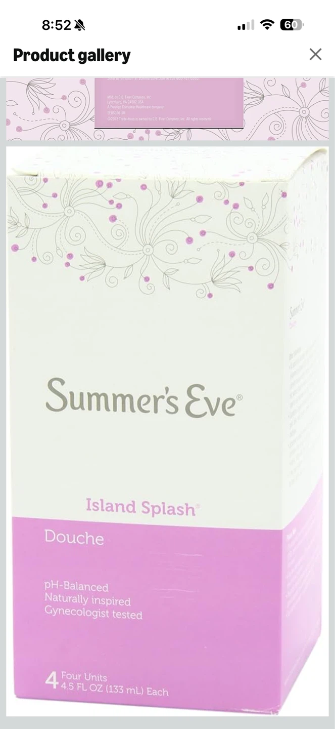 Summer's Eve Island Splash Douche - 4 Units