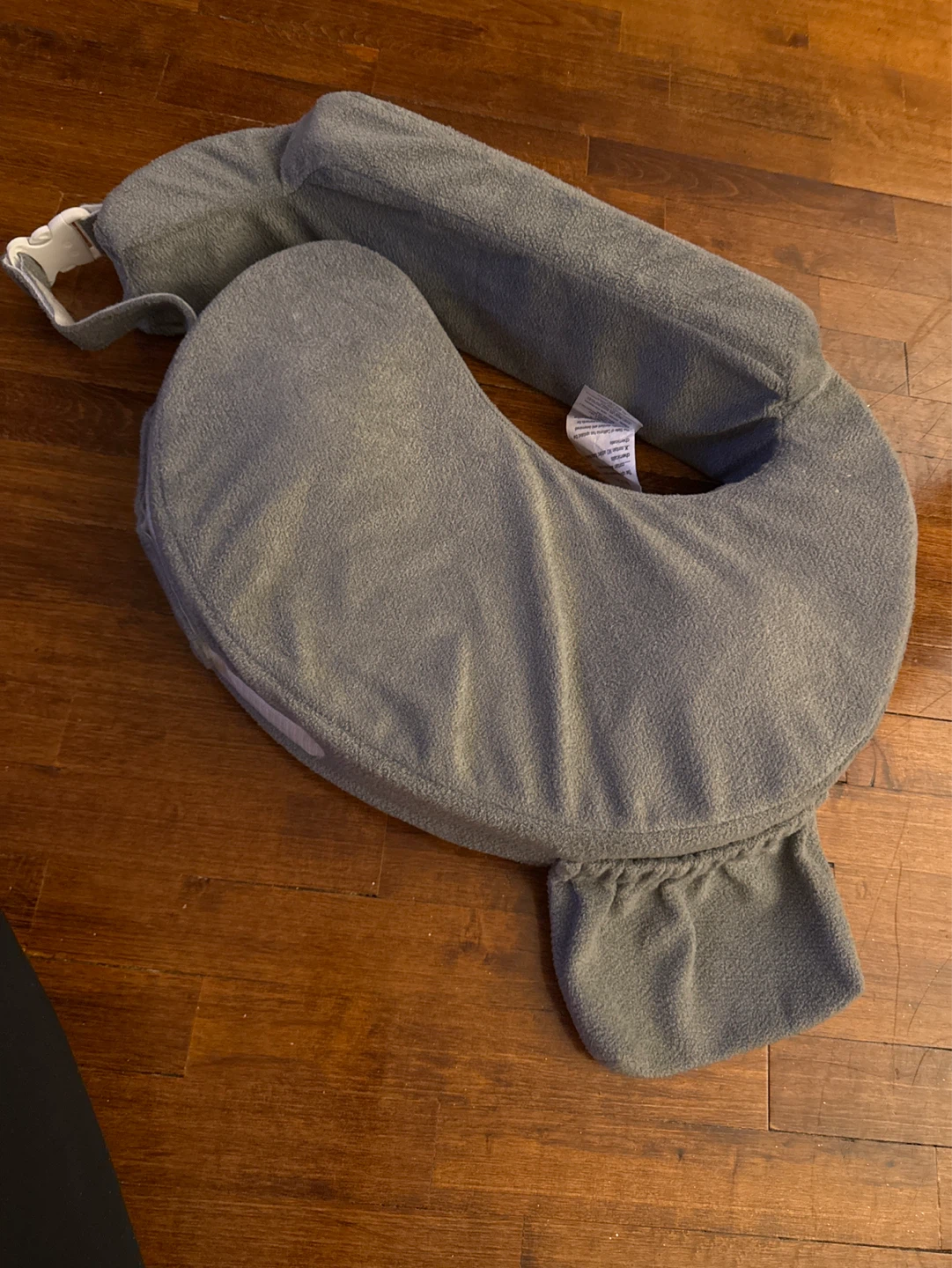 Gray Feeding Pillow
