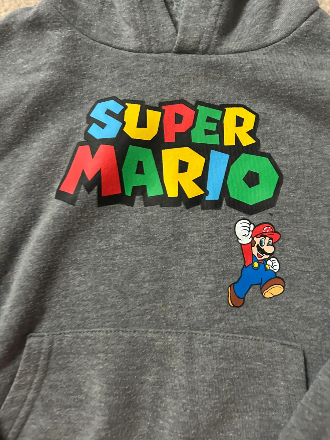 Old Navy Super Mario Hoodie Size S (6-7) - photo 2