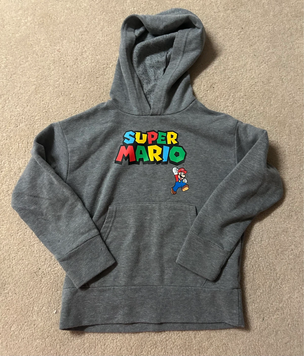 Old Navy Super Mario Hoodie Size S (6-7)