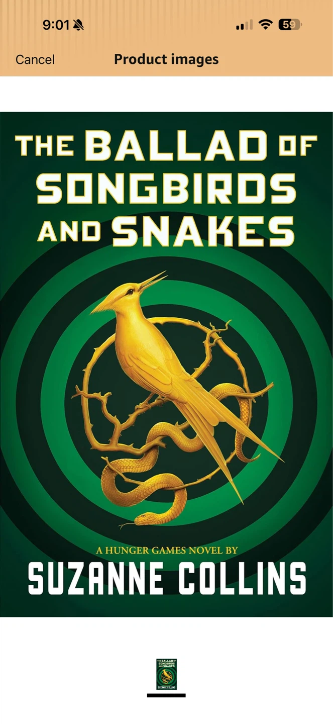 The Ballad of Songbirds and Snakes by Suzanne Collins