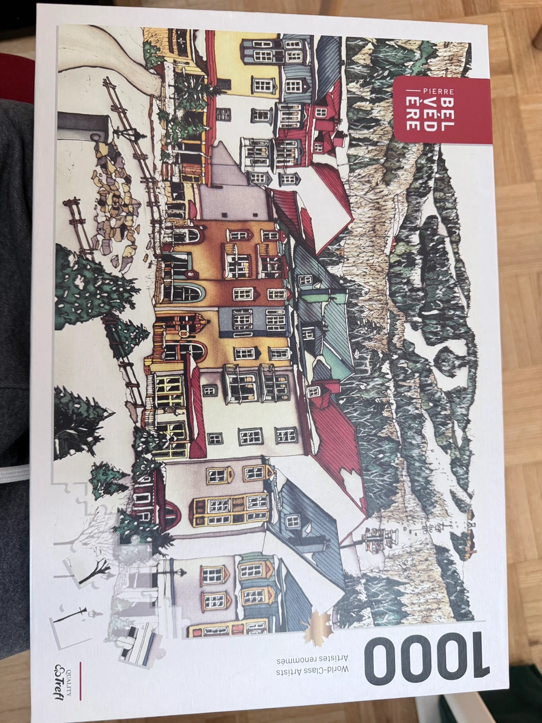 Trefl 1000 Piece Jigsaw Puzzle Pierre Belvédère