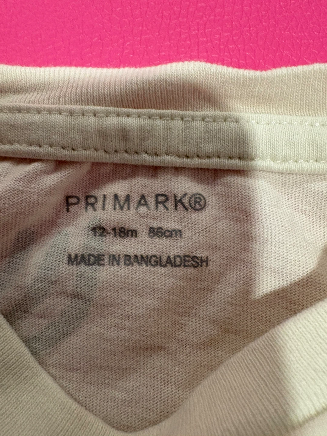 Primark Baby T-Shirt Size 12-18m - photo 2