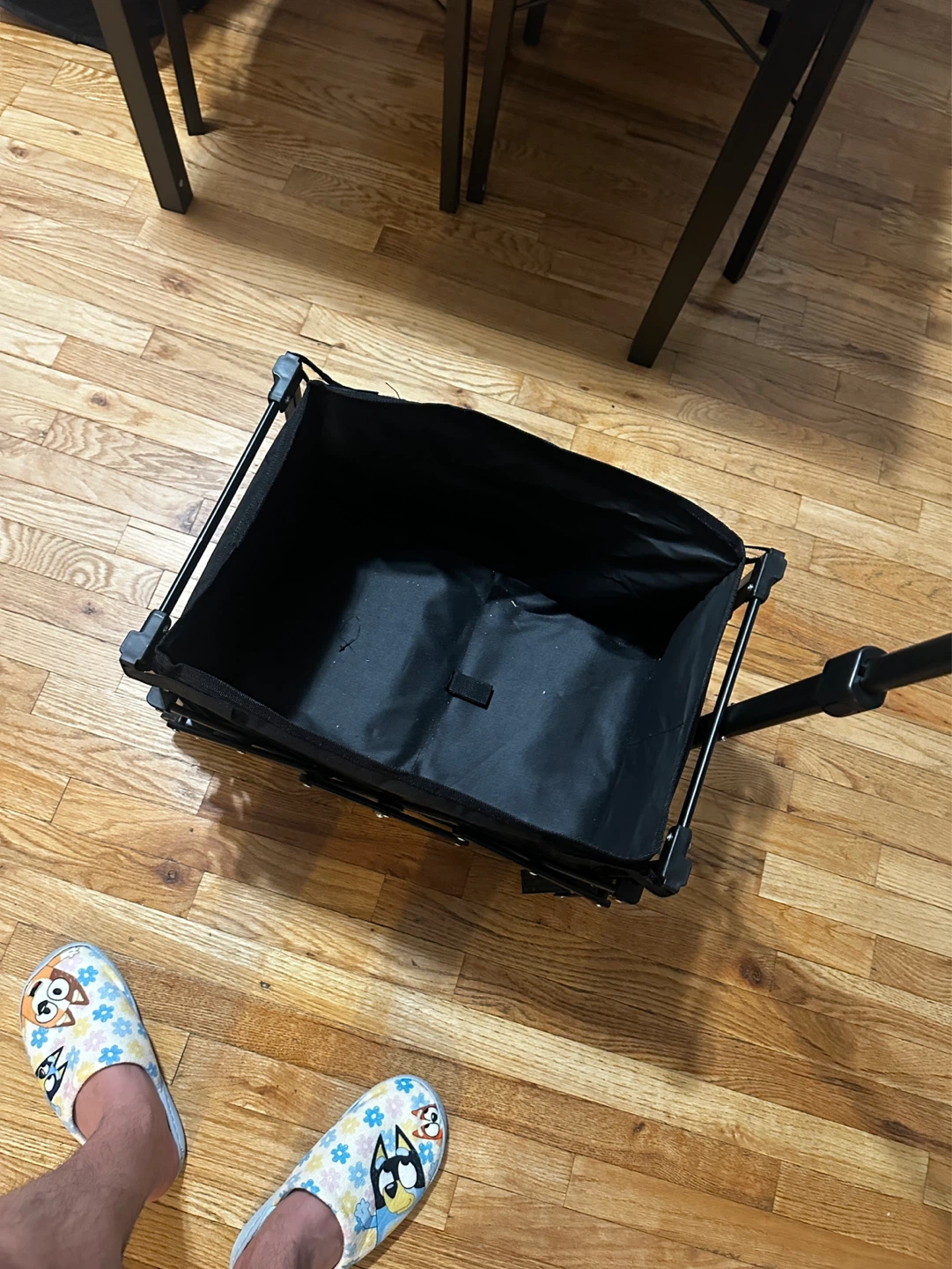 Black Folding Wagon with Handle - photo 3