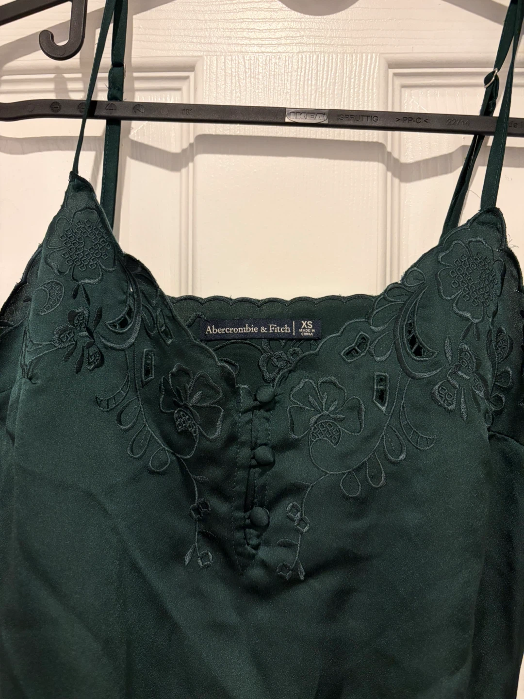 Abercrombie & Fitch Green Floral Bodysuit - XS - photo 2