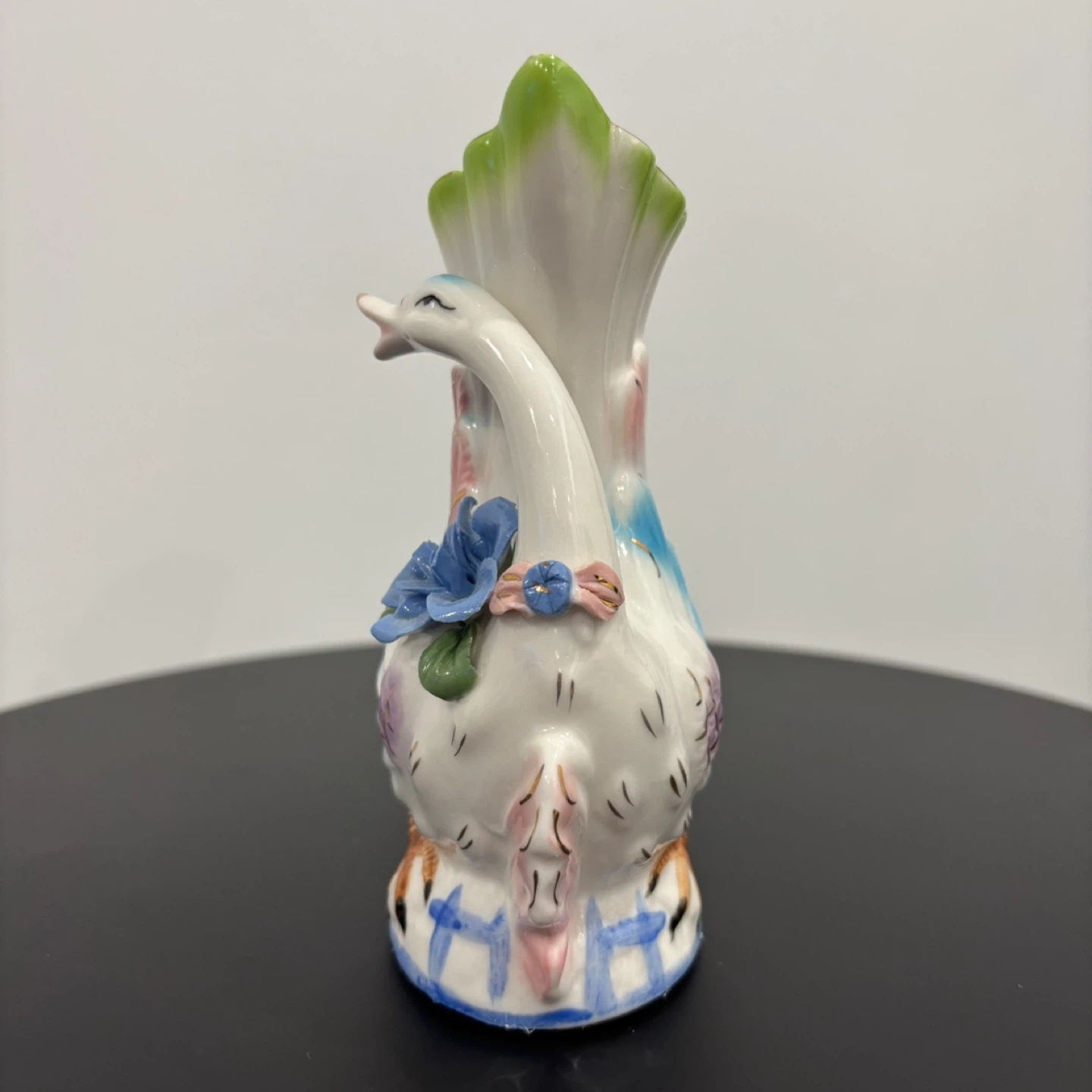 Vintage Ceramic Swan Bud Vase - photo 4