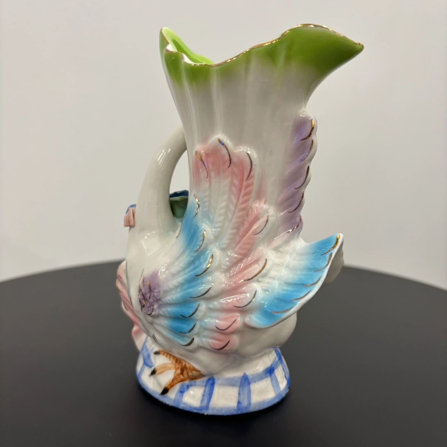 Vintage Ceramic Swan Bud Vase - photo 3