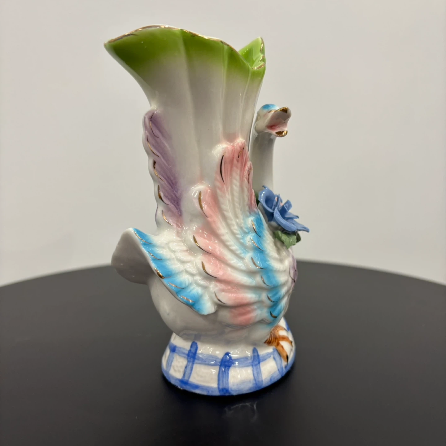 Vintage Ceramic Swan Bud Vase - photo 2