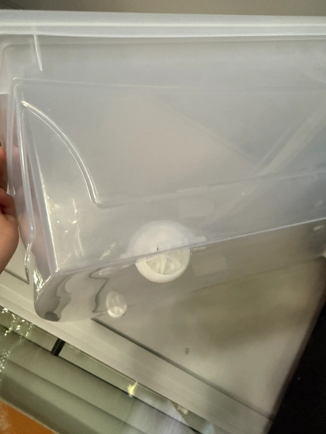 Clear Plastic Storage Bin with Lid - photo 3