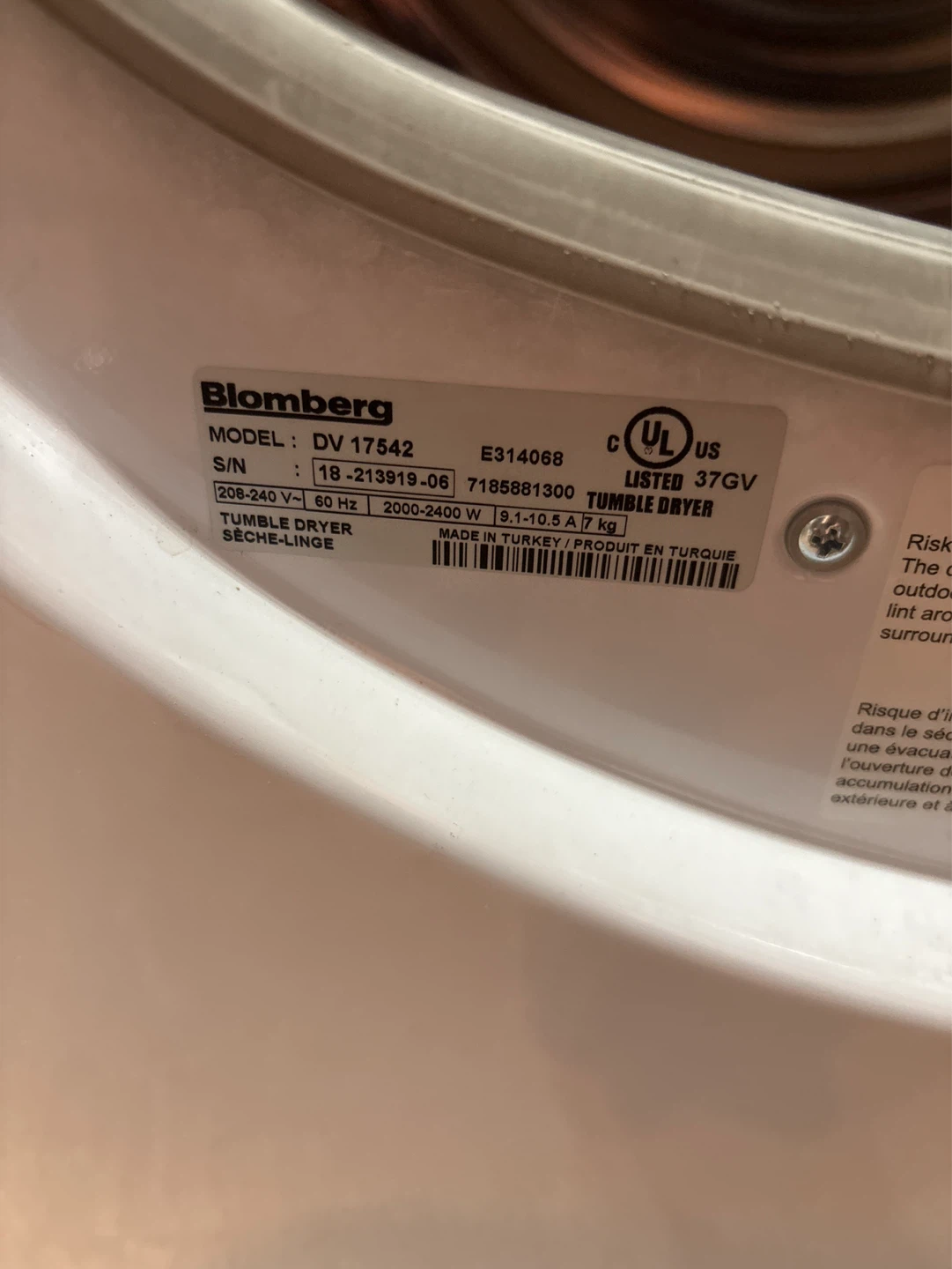 Blomberg Tumble Dryer DV 17542 - photo 4