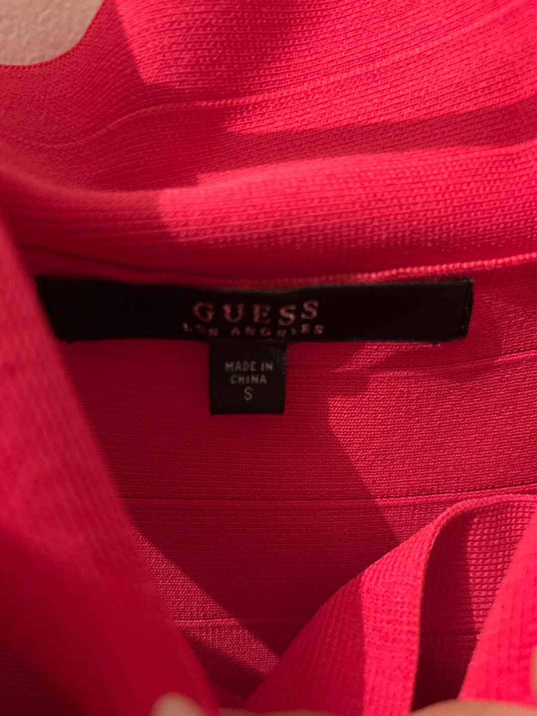 Guess Women's Red Bandage Dress Size S - photo 4