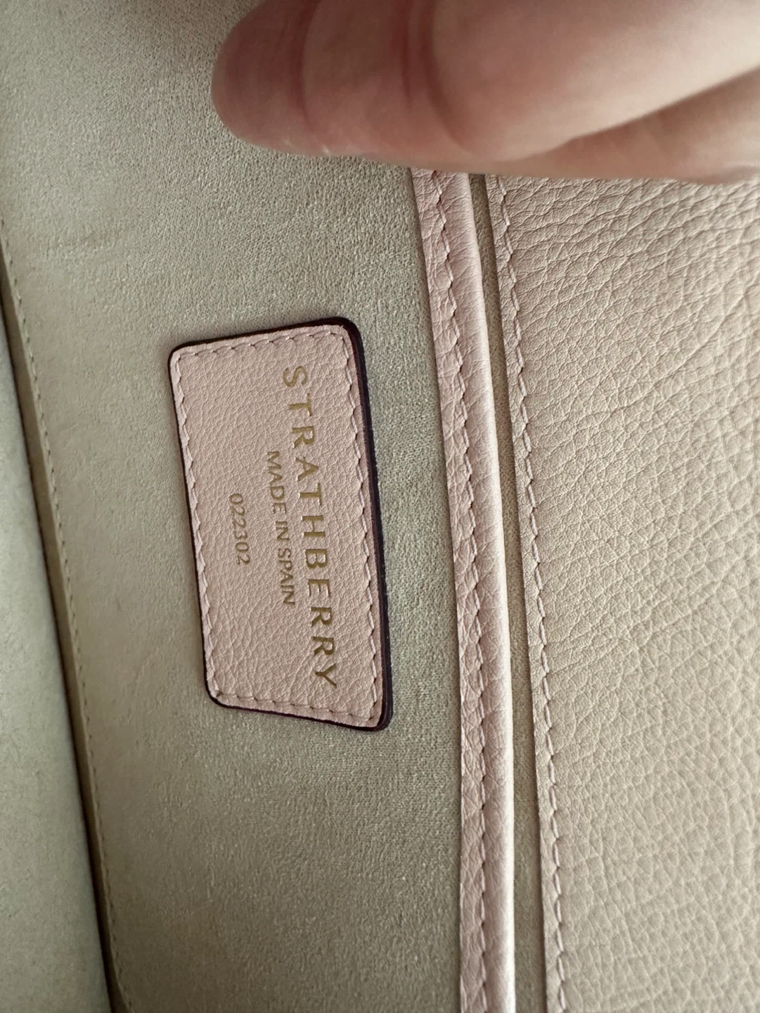 Strathberry Pink Mini Crescent Shoulder / Crossbody Bag - photo 4