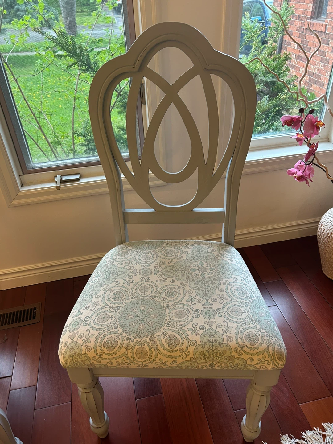 Set of 2 Light Blue Upholstered Chairs - photo 3