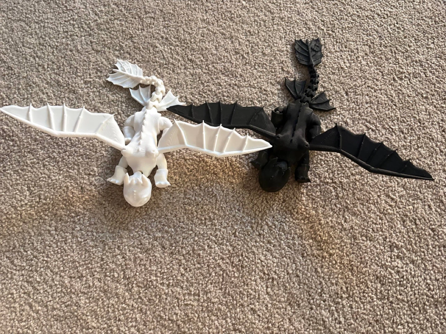 Dragon 3D Printed Figures