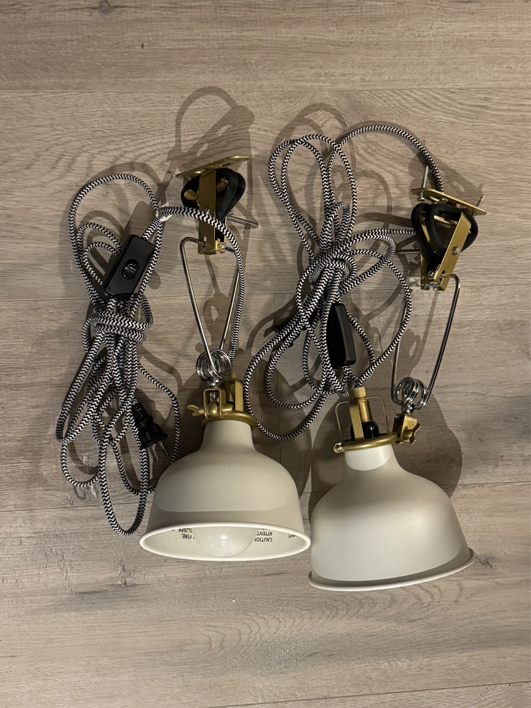 2 Metal Pendant IKEA Lights - photo 5