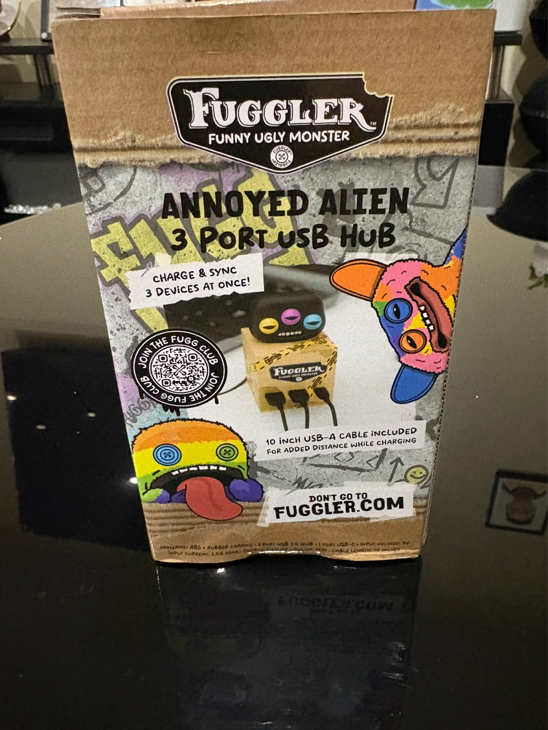 Fuggler Annoyed Alien 3 Port USB Hub - photo 3
