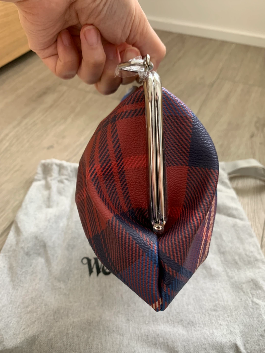 Vivienne Westwood Tartan Granny Frame Bag. - photo 5