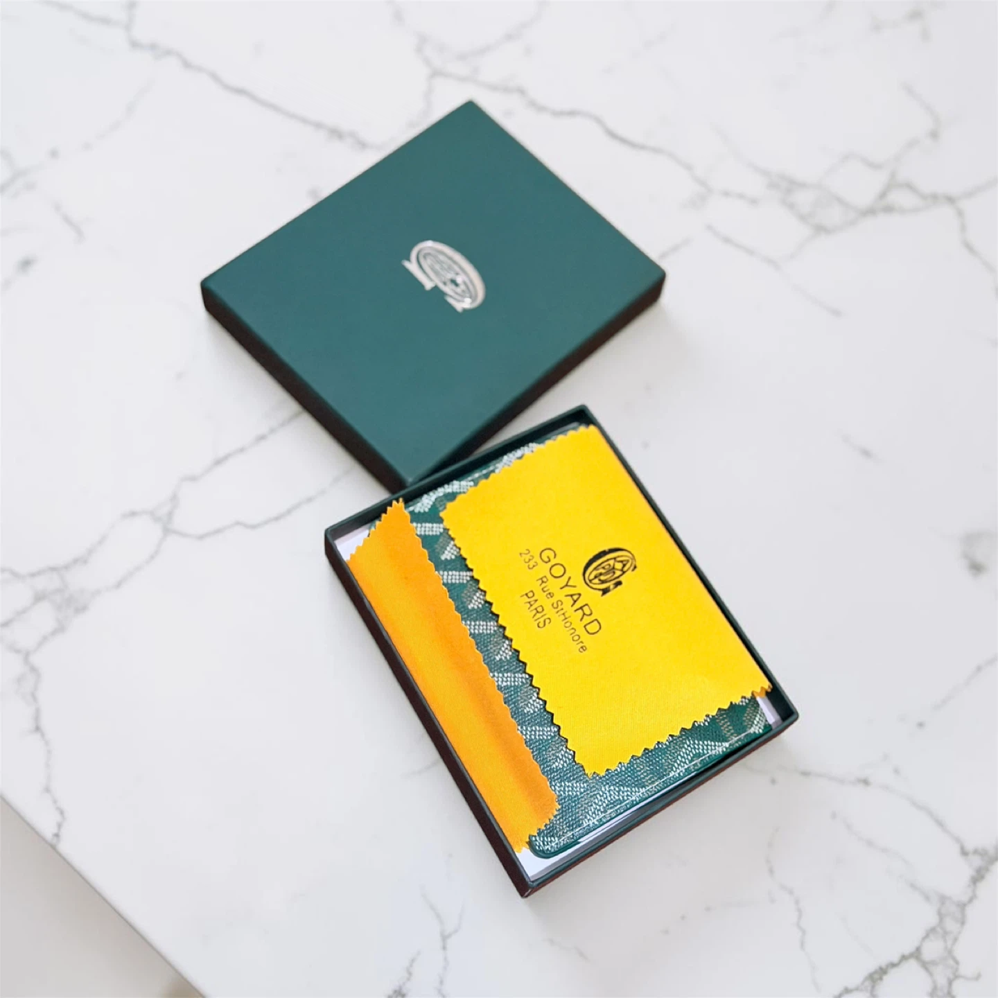 Goyard Card & passport Holder Green - photo 2