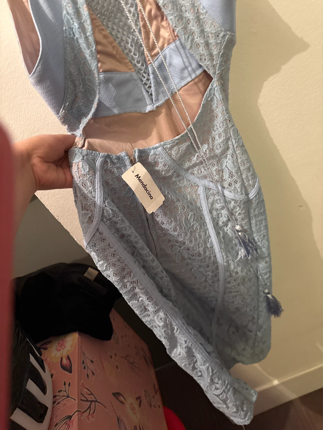 Light Blue Lace Dress - photo 4