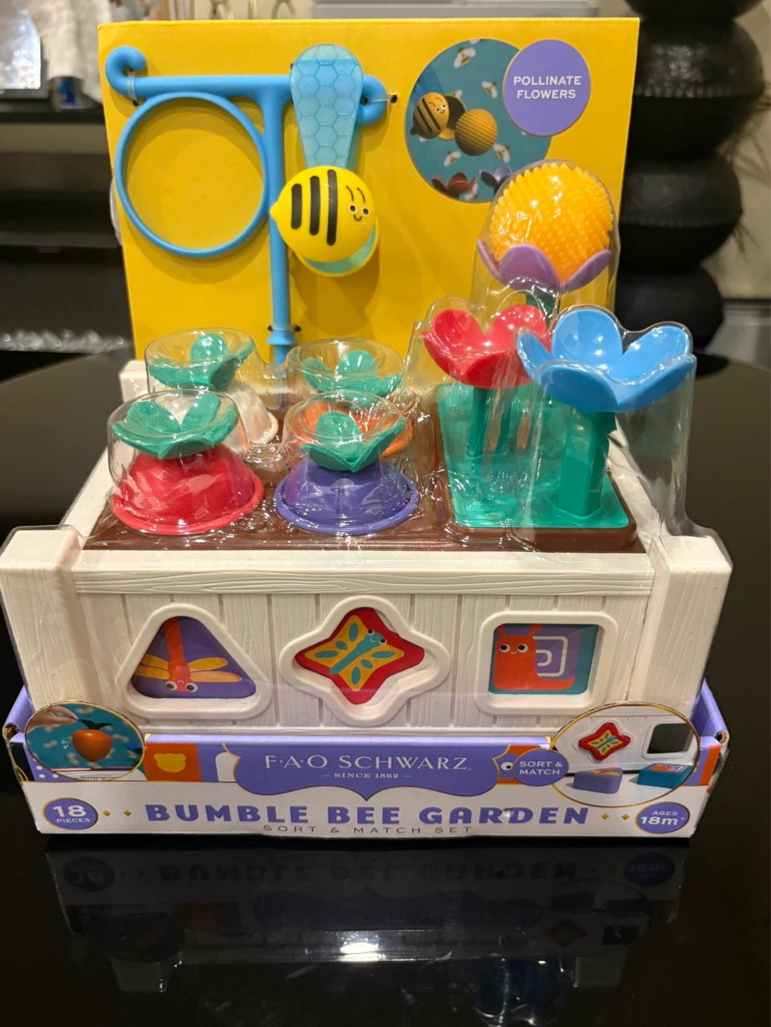 FAO Schwarz Bumble Bee Garden Sort & Match Set