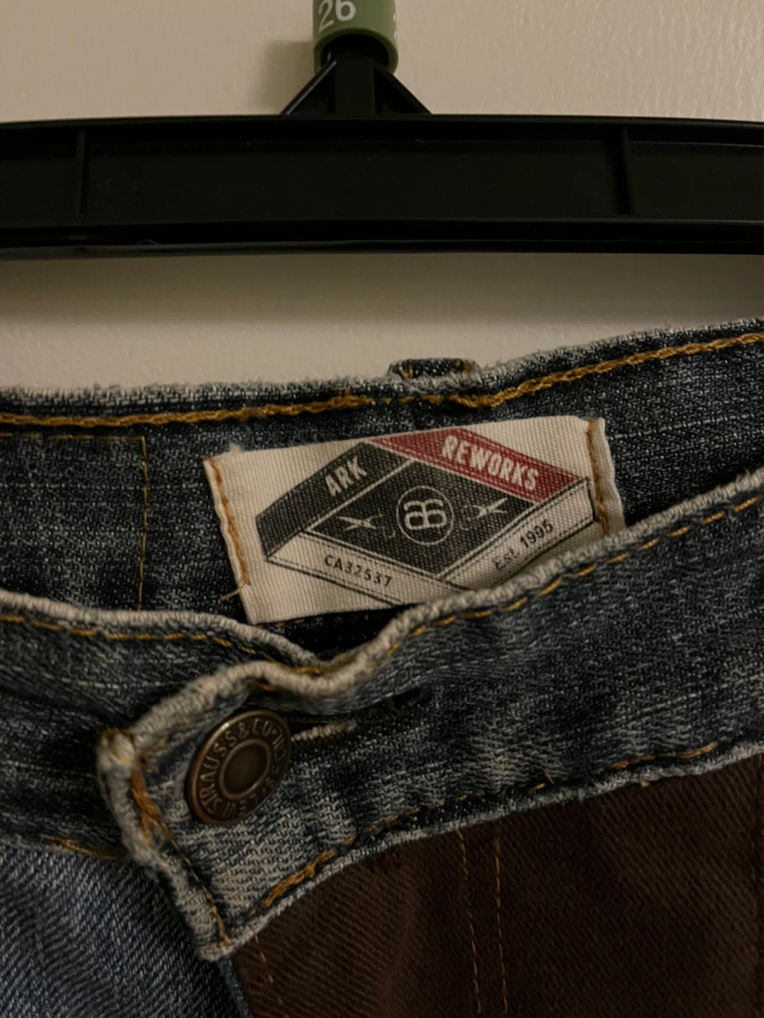 Levi's 501 Patchwork Jeans - Size 24/25 - photo 5