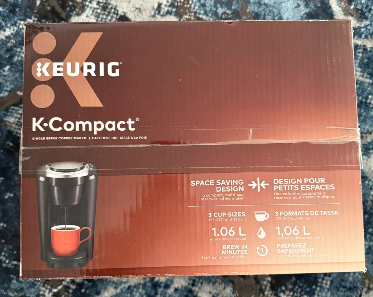 Keurig K-Compact Single Serve Coffee Maker - Black - photo 2