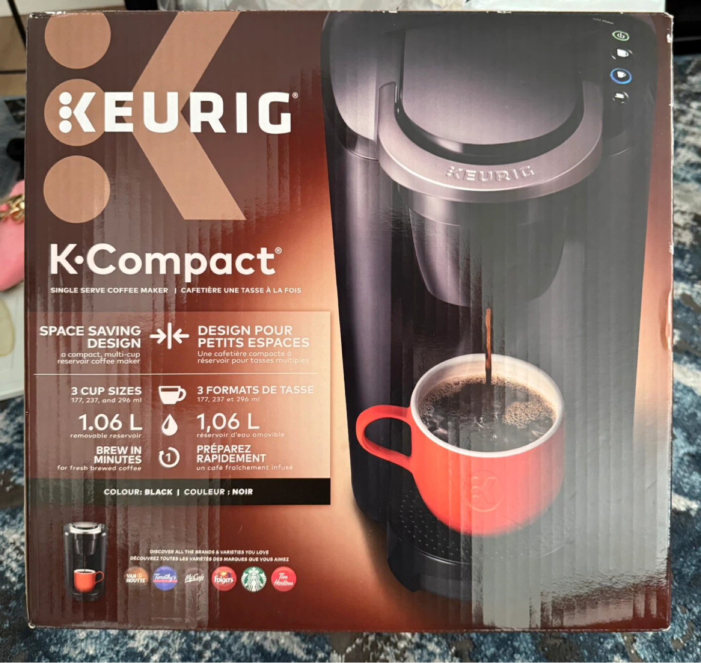 Keurig K-Compact Single Serve Coffee Maker - Black