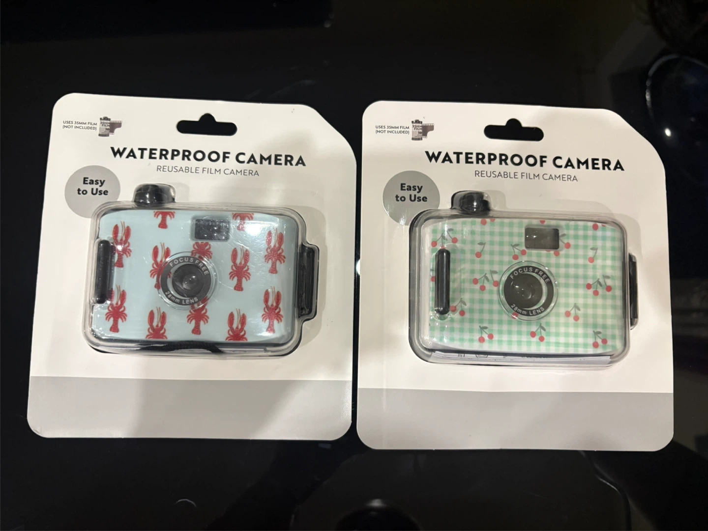 Waterproof Film Camera - Reusable, Focus Free