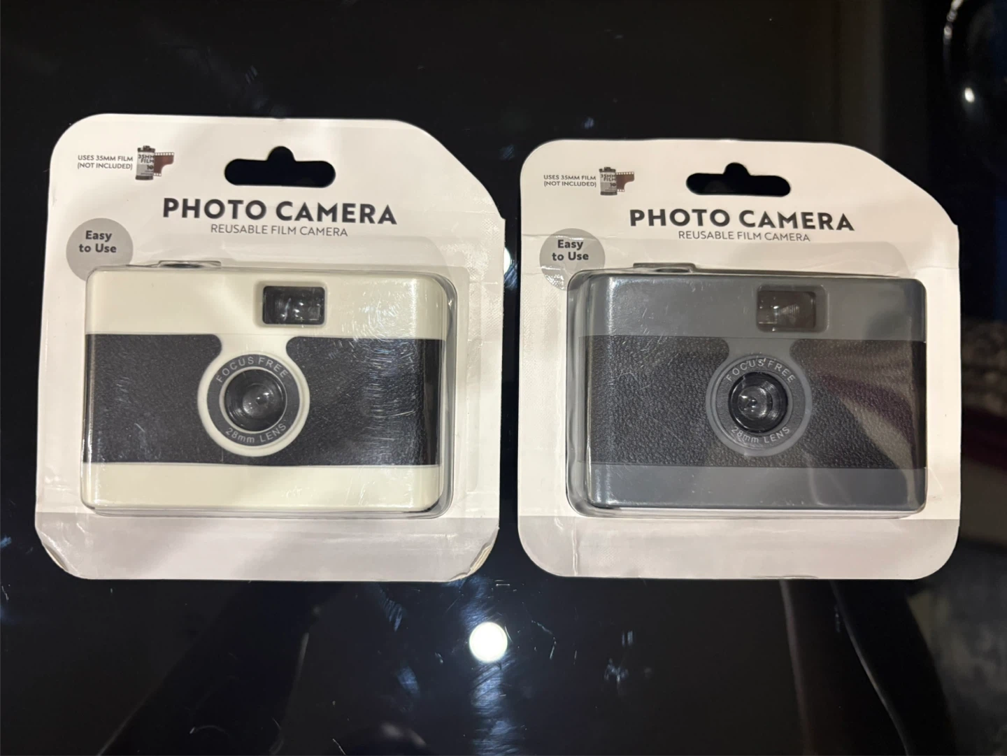 Photo Camera Reusable Film Camera (Lot of 2)