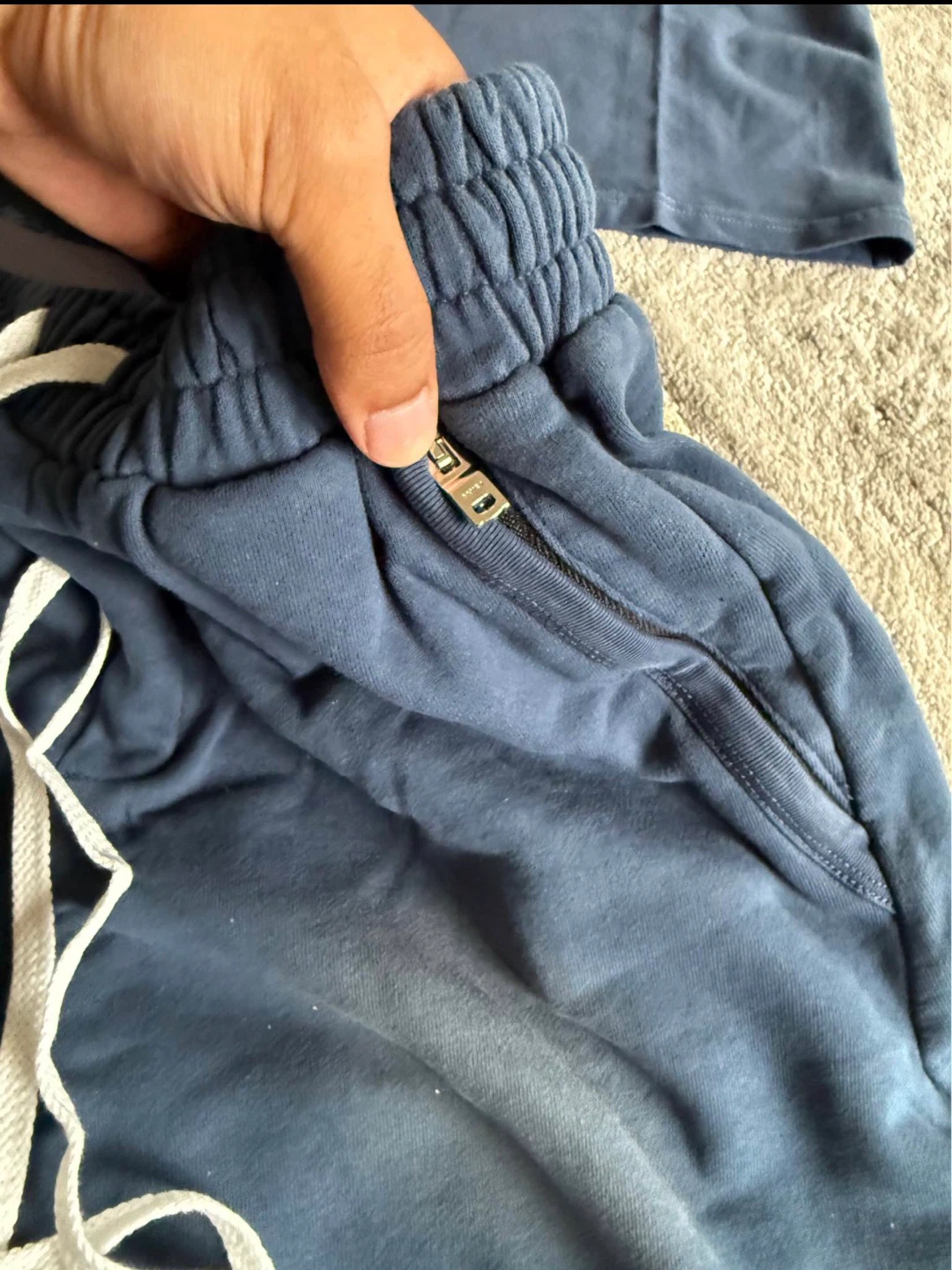 Amiri Blue T-Shirt and Shorts Set - photo 5