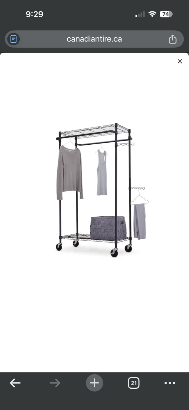 Type A Pretty. Neat. Heavy-Duty Portable Closet - photo 2