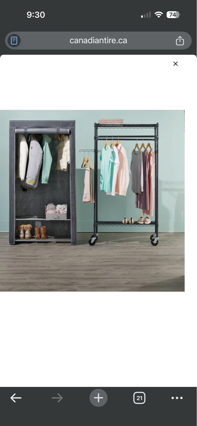 Type A Pretty. Neat. Heavy-Duty Portable Closet - photo 5