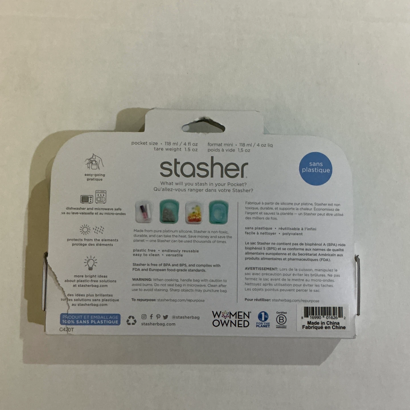 Stasher Reusable Silicone Storage Bag Set - photo 2