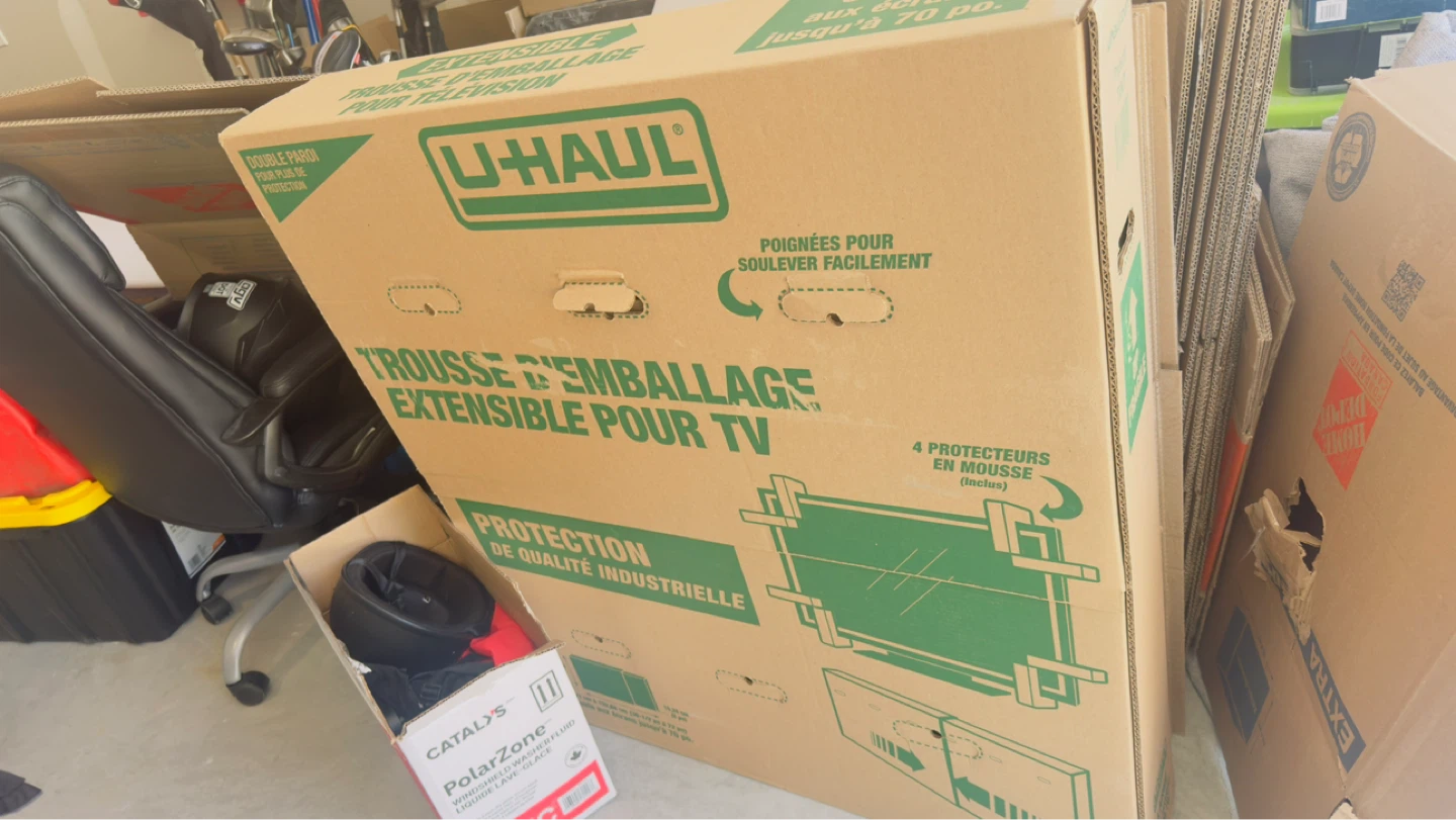25/30 Moving boxes,  tv moving moving box - photo 3