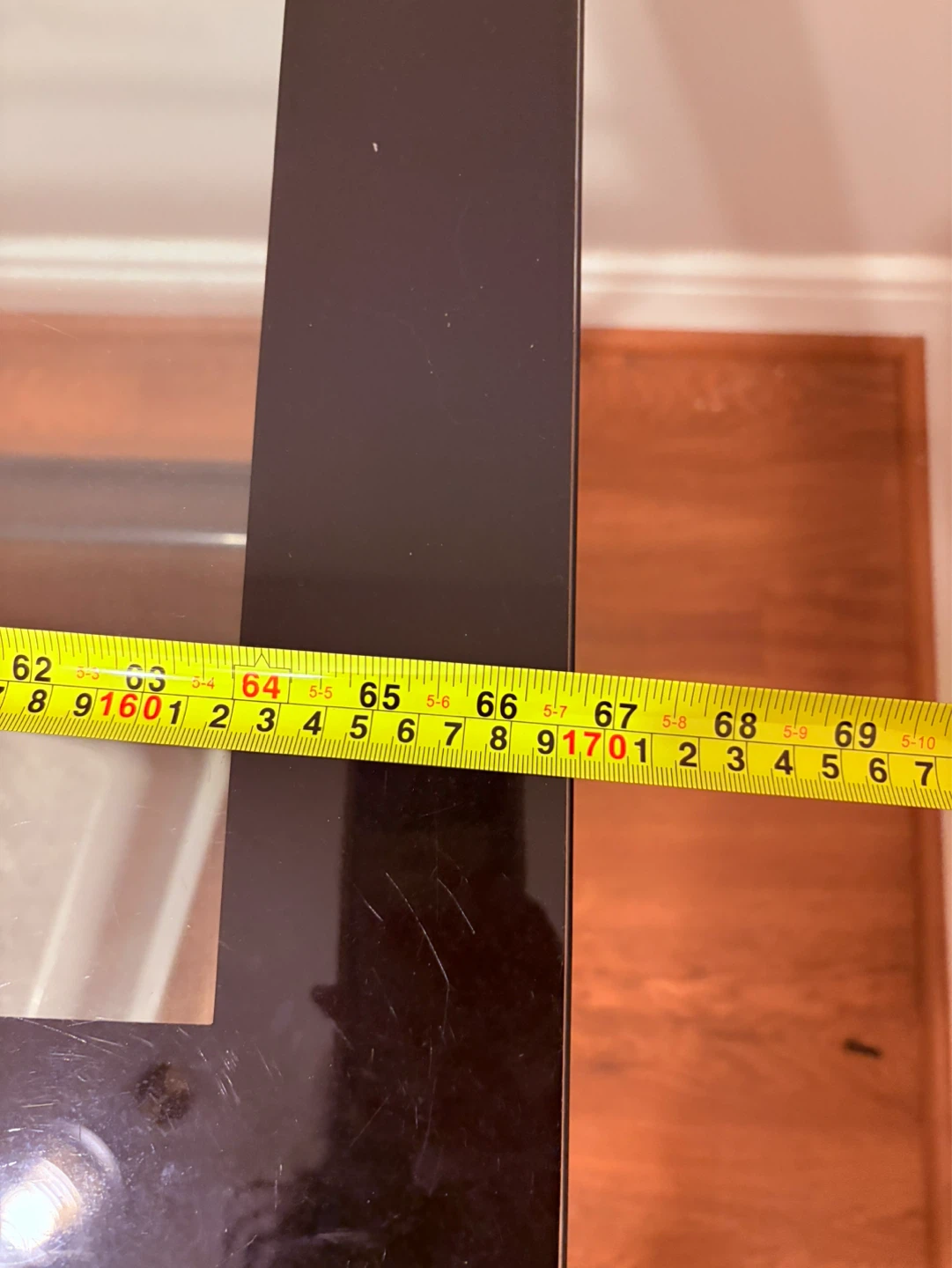 Corner Glass Desk with Metal Frame - photo 4