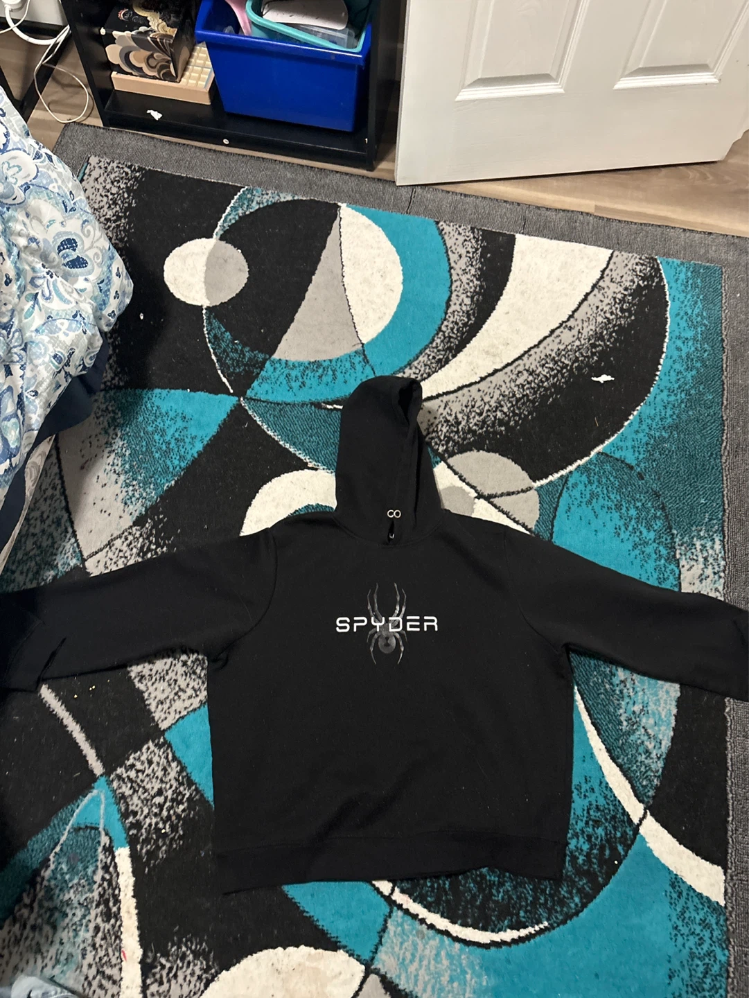 Spyder Black Hoodie L/L