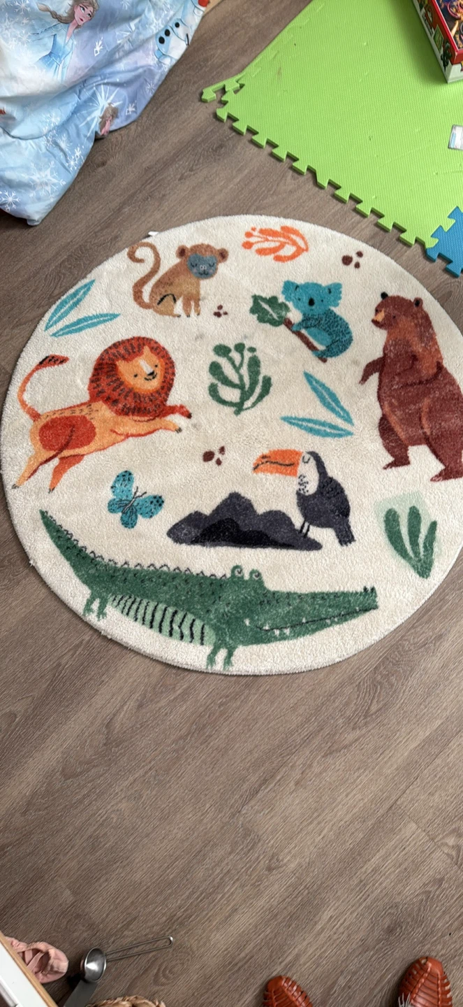 Round Animal Rug - photo 2