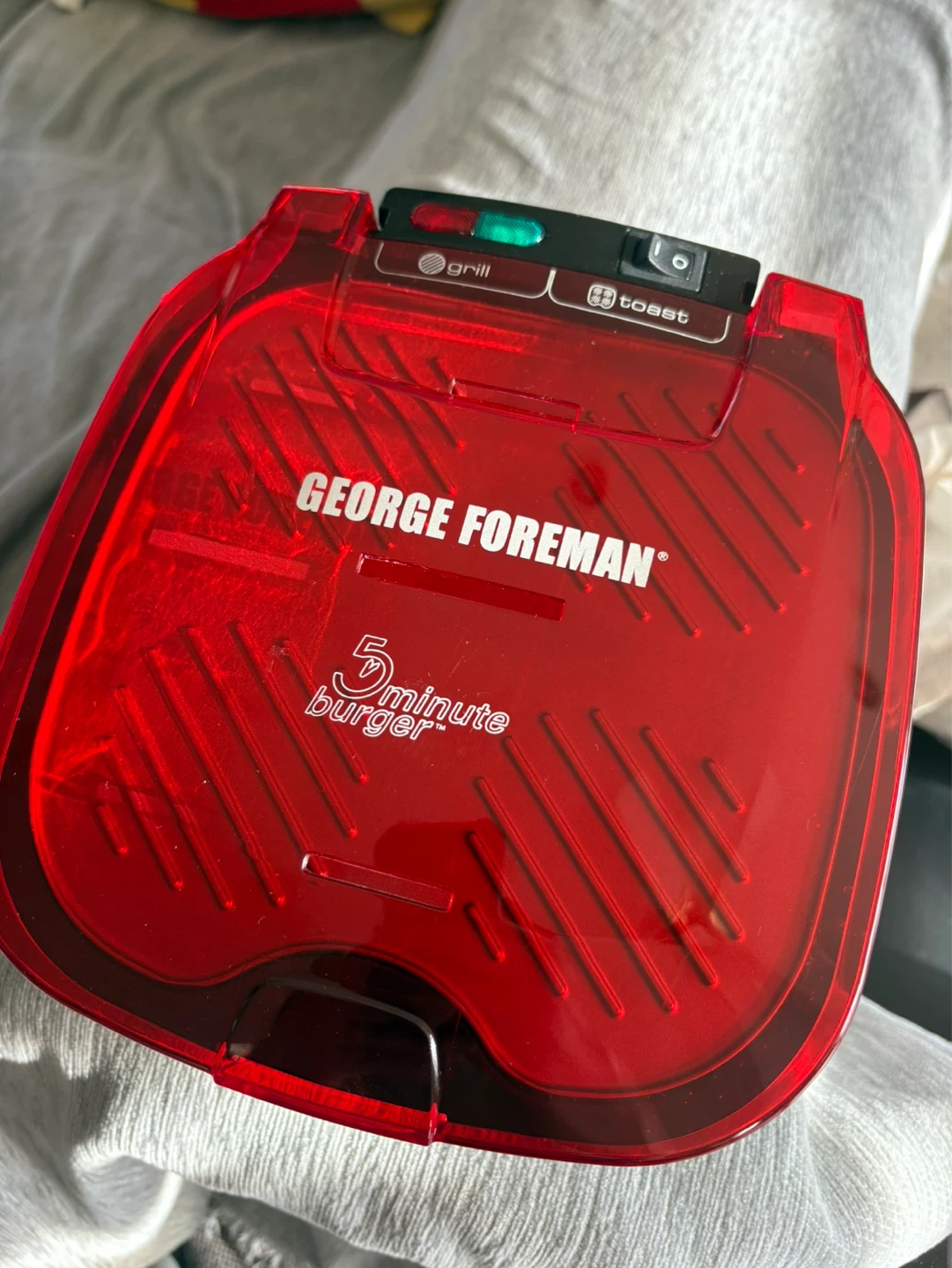 george foreman 5 Minute Burger