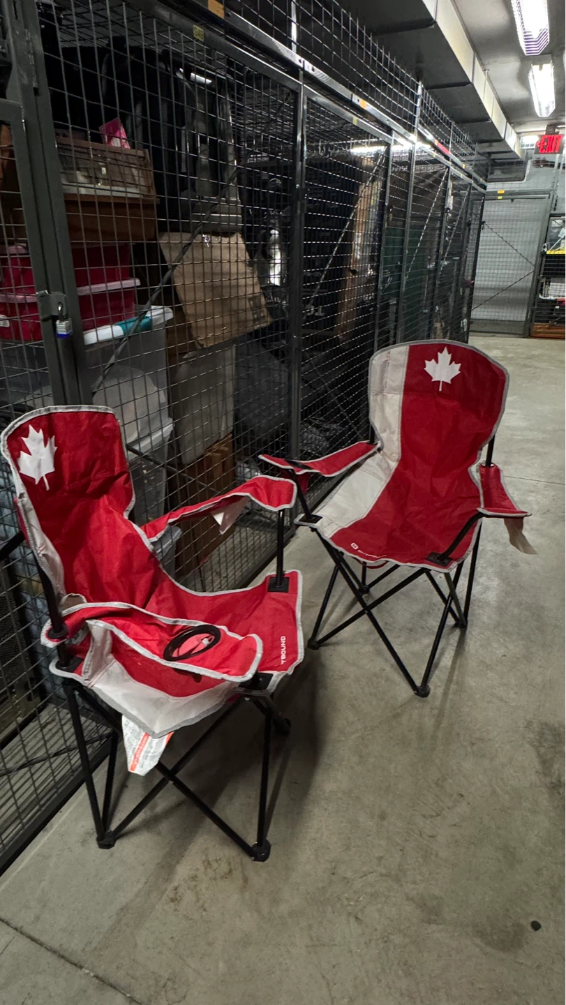 Outbound Canadian Flag Folding Camp Chair
