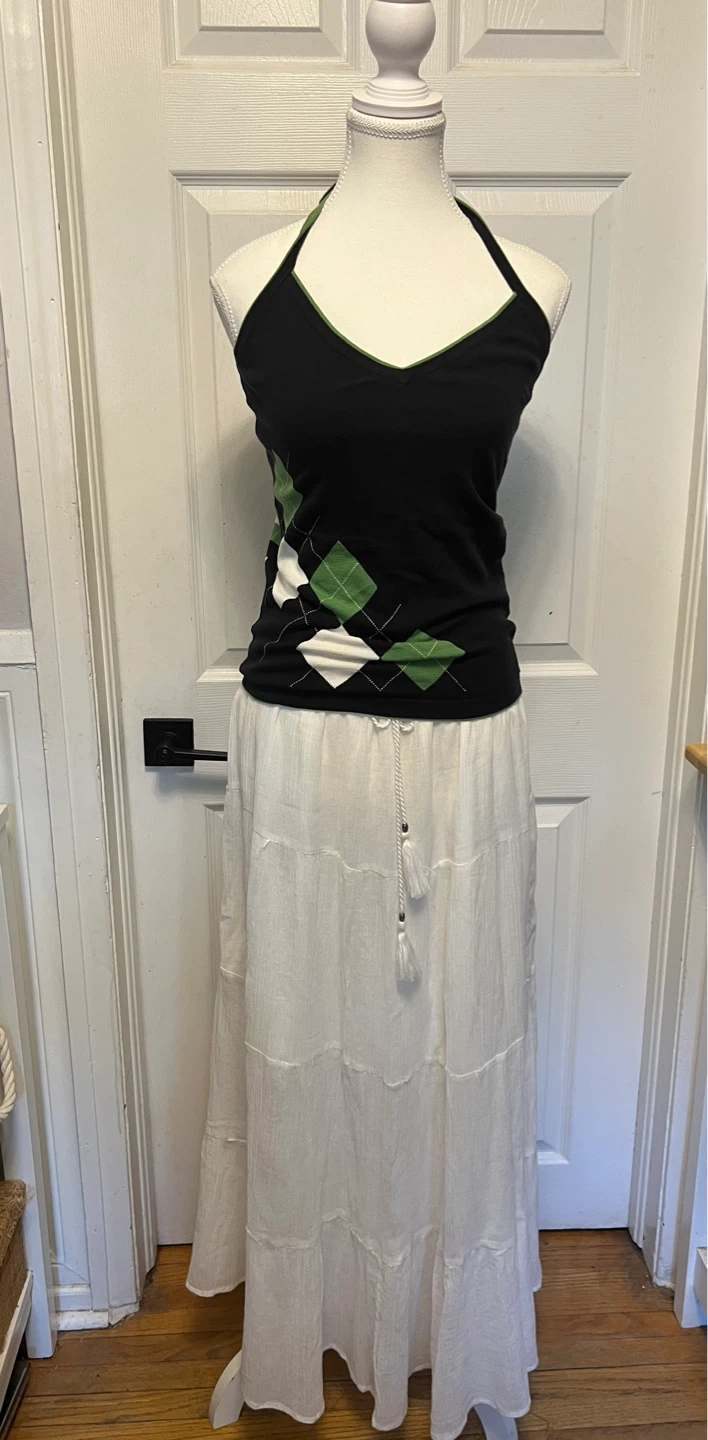 Halter Tank Top & Skirt