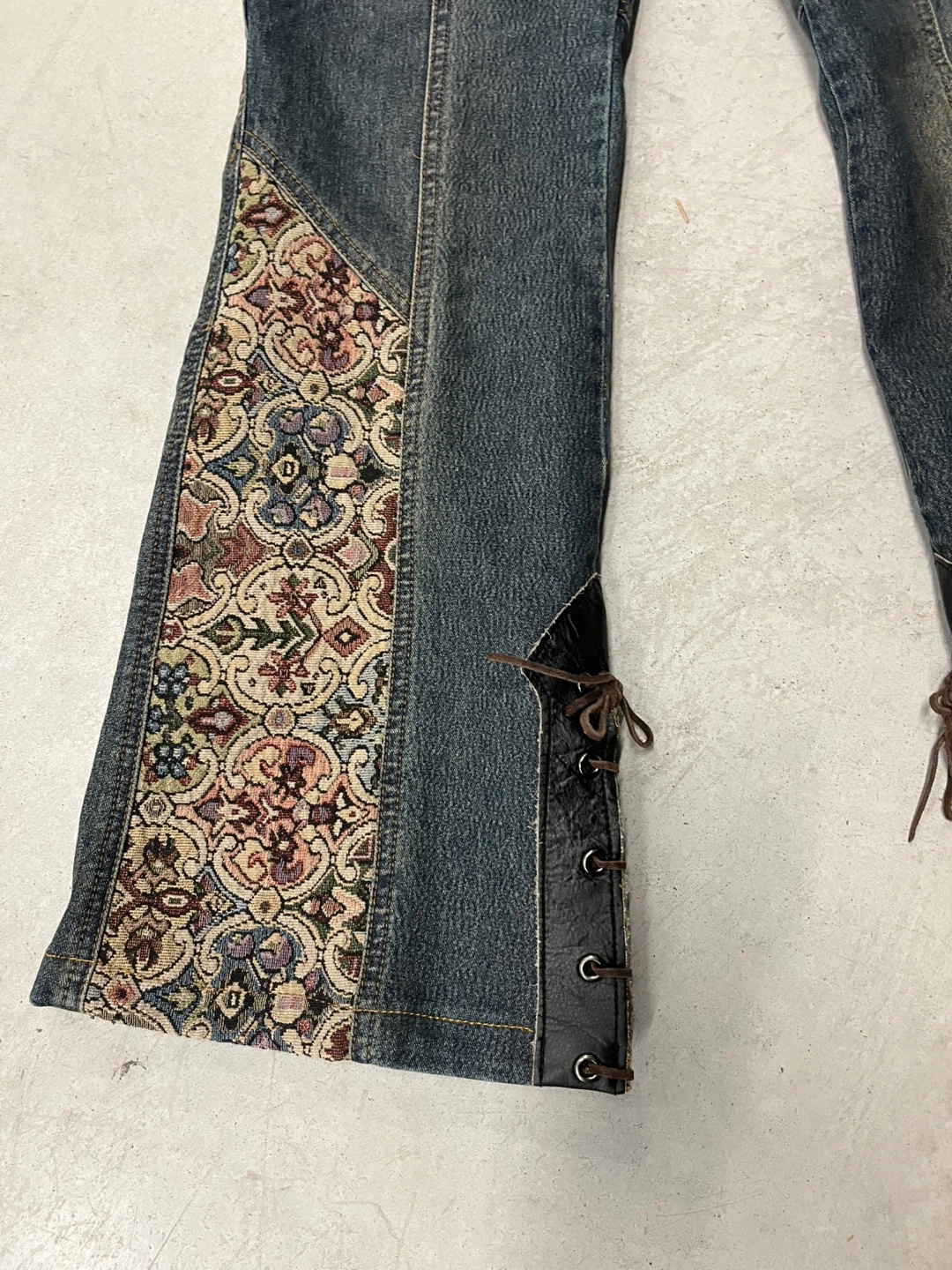 VINTAGE YOUNIQUE JEANS ORIGINAL Flare Pants Size Medium - photo 2