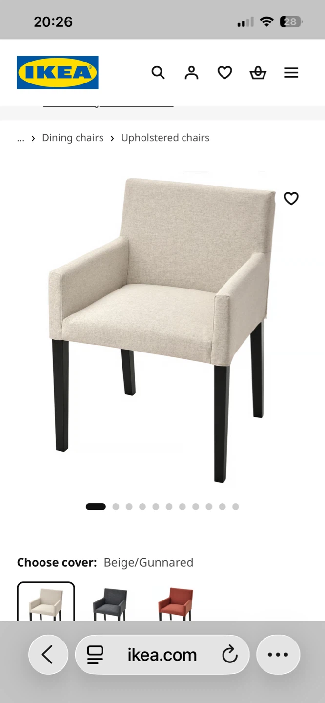 2 IKEA MÄRENÄS Chair with Armrests - photo 3