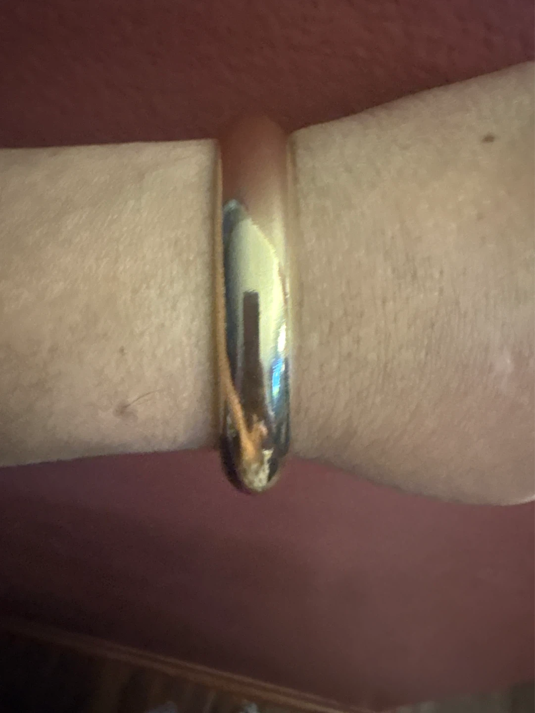 New Set of 2 Bangle Bracelets - Gold Tone & Silver Tone - photo 2
