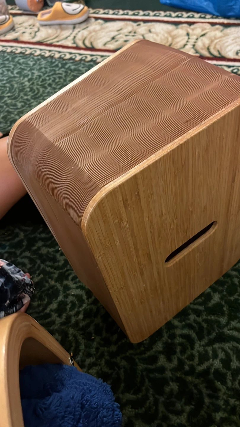 Bamboo Folding Storage Stool台灣紙工藝家具＂十八紙＂ - photo 3