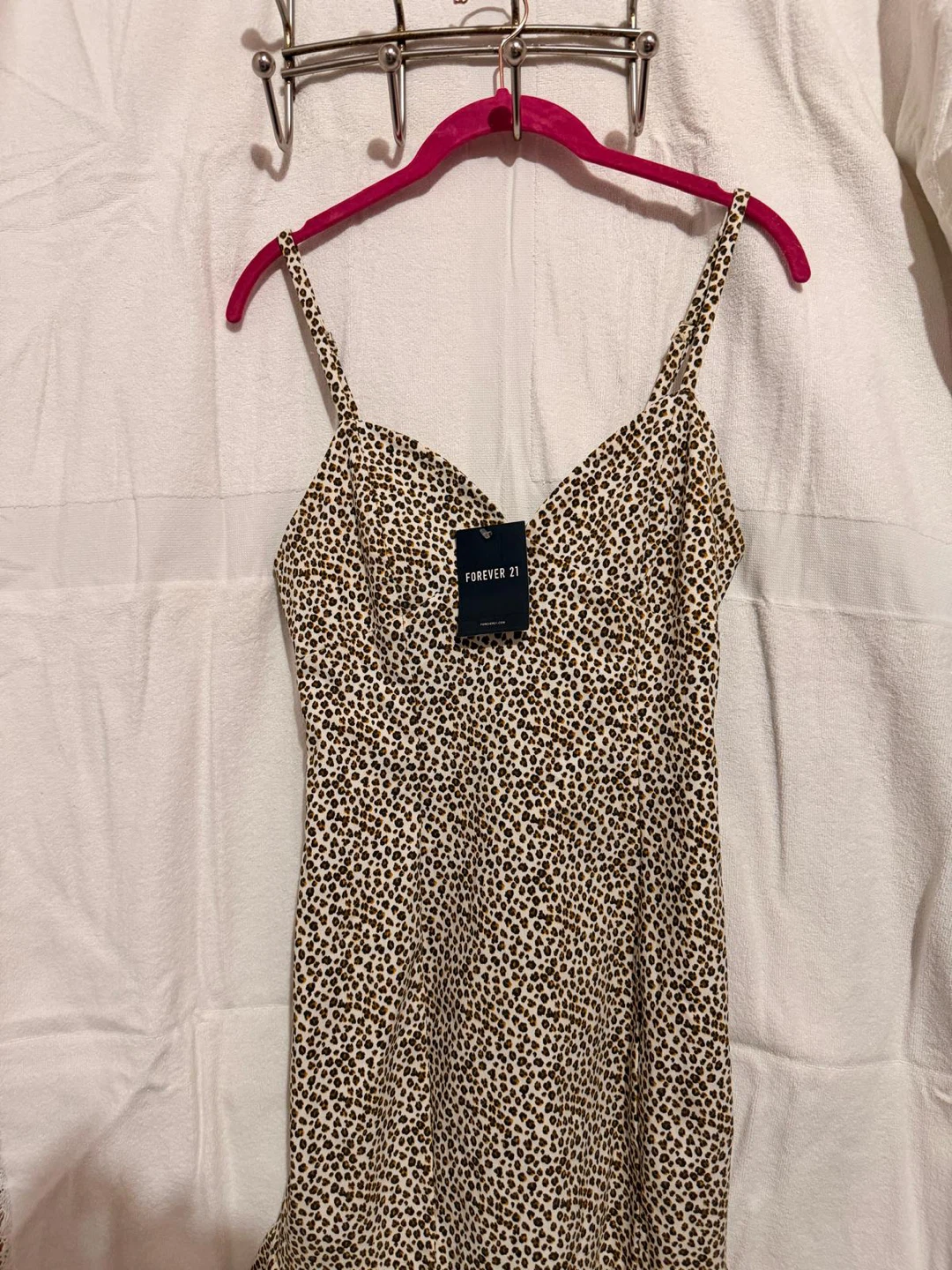 Forever 21 Leopard Print Camisole Dress