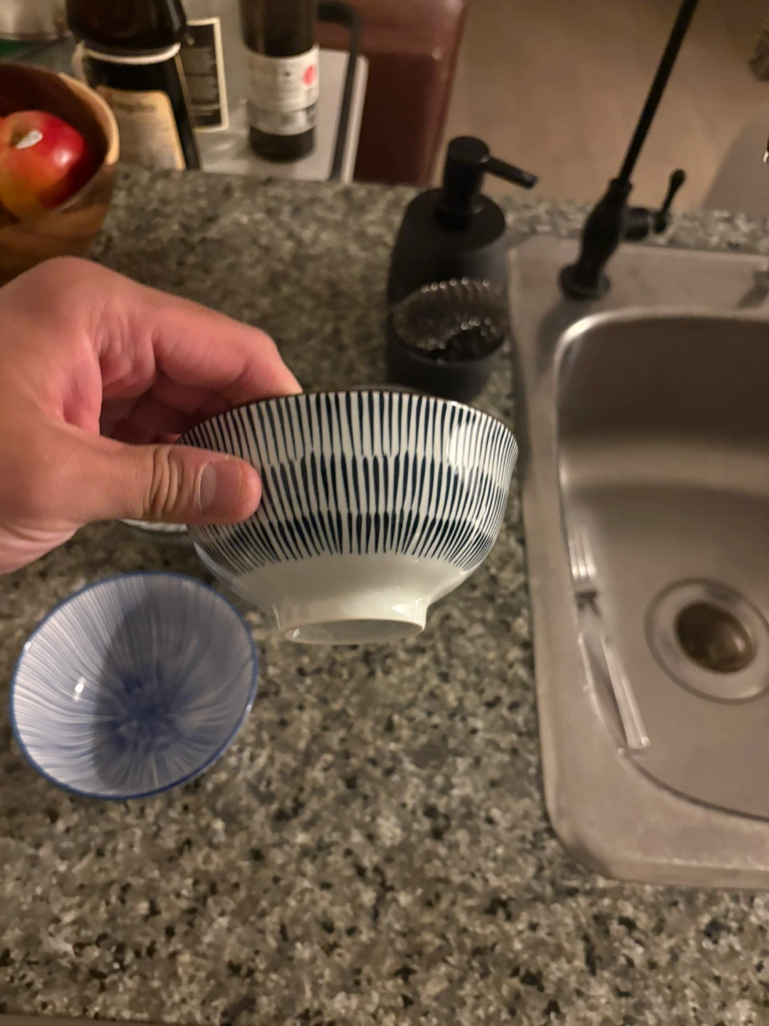 4 Japanese-style ceramic bowls - photo 4