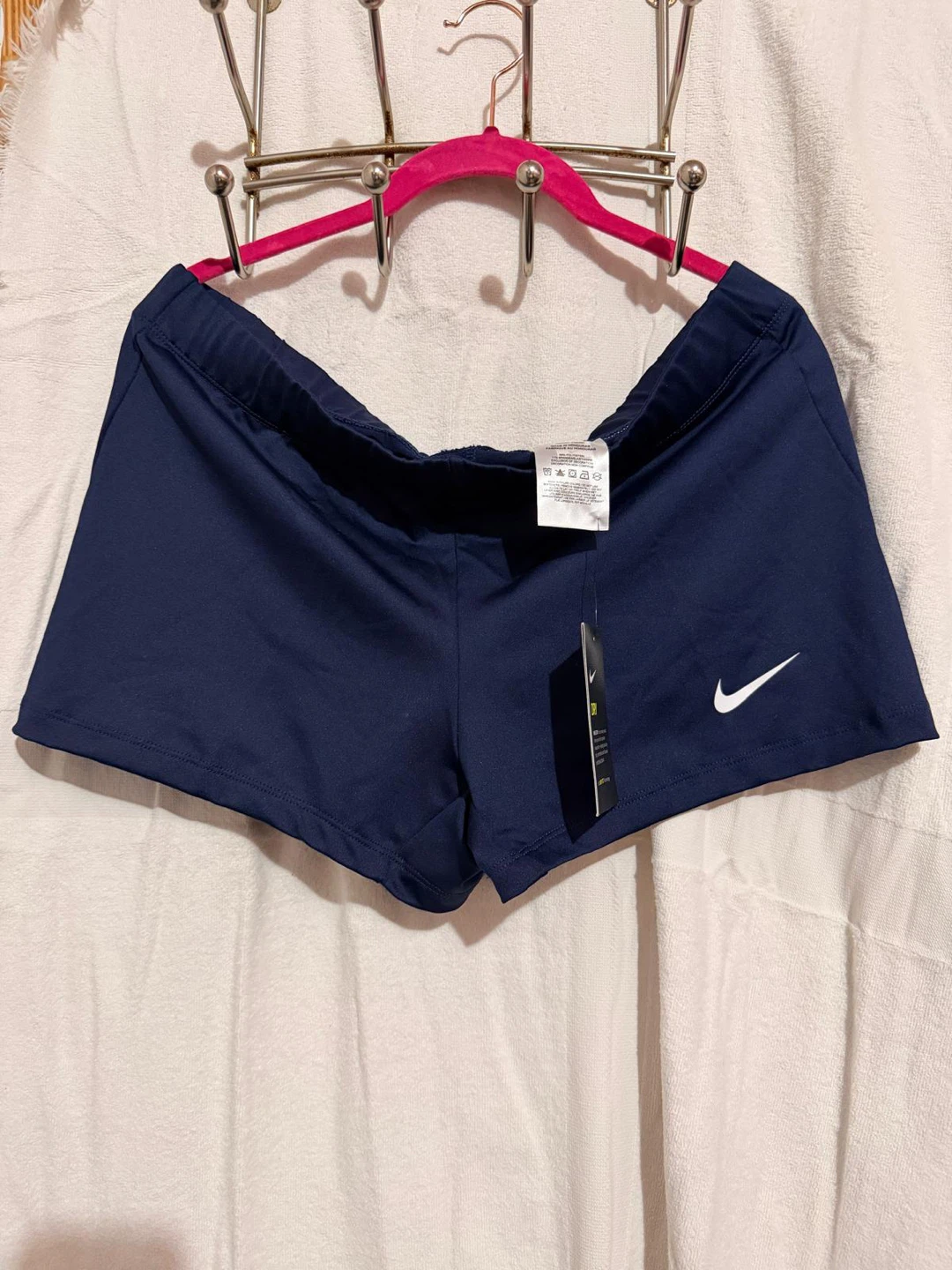 Nike Women's Navy Blue Running Shorts