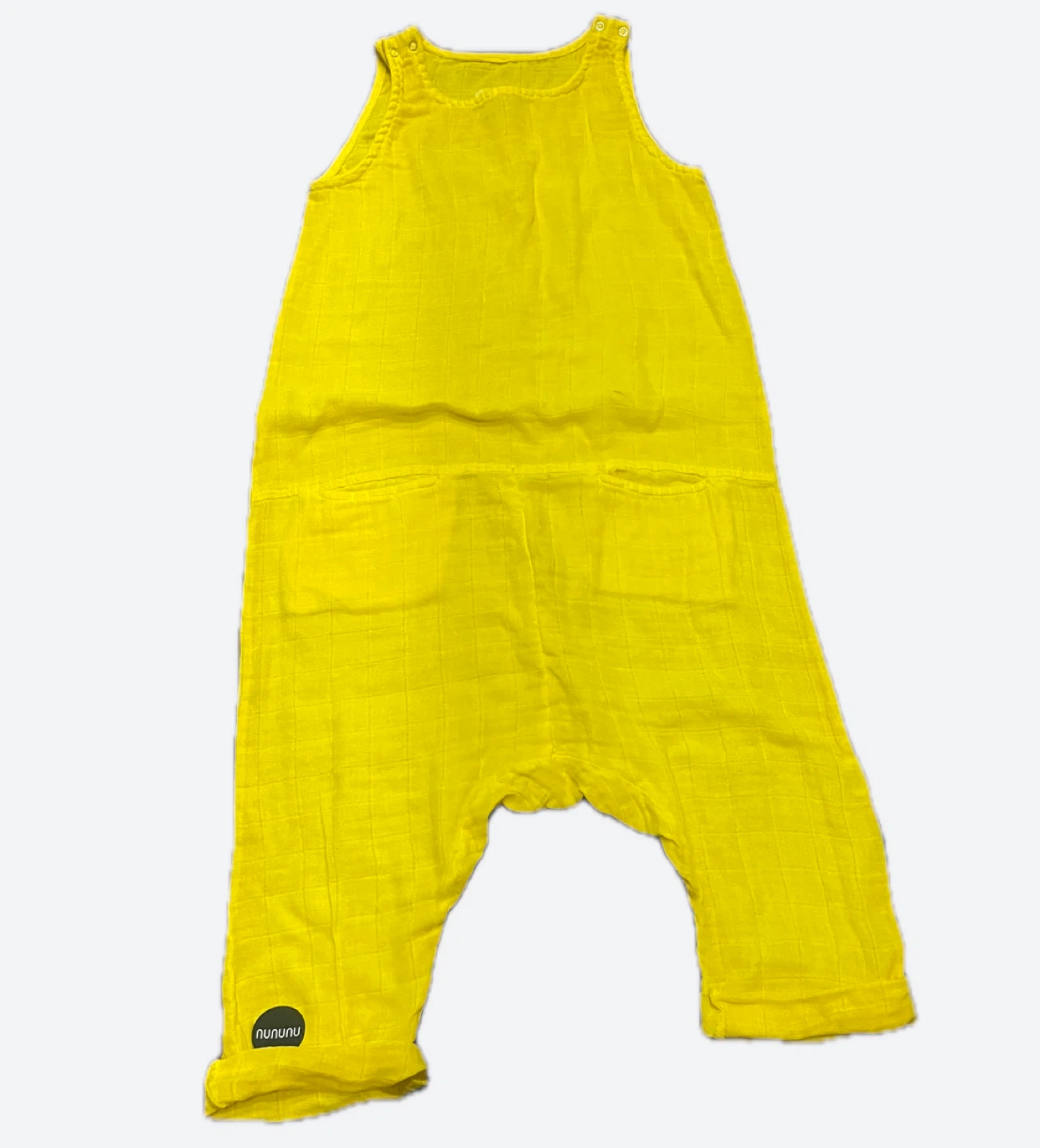 NUNUNU Yellow Romper Jumpsuit 3-4 Years