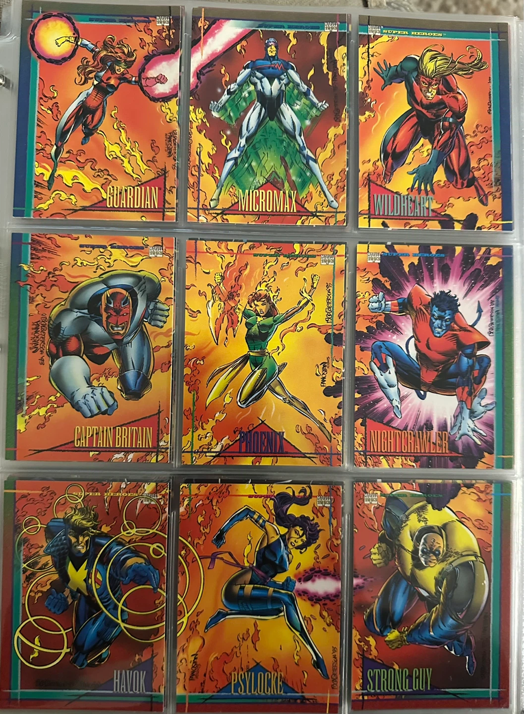 1993 Marvel/Skybox  Trading Card Series (175/180 Cards) - photo 5